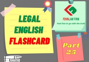 LEGAL ENGLISH FLASHCARD PART 25