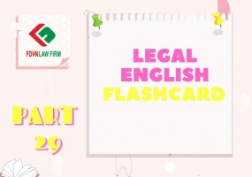 LEGAL ENGLISH FLASHCARD PART 29