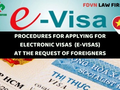 Procedures for applying for electronic visas (E-Visas) at the request of foreigners