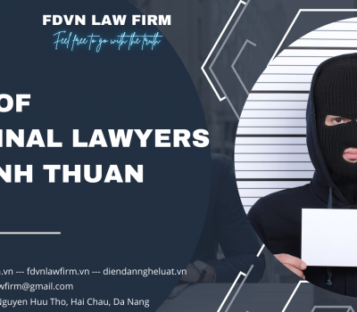 LIST OF CRIMINAL LAWYERS IN NINH THUAN