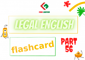LEGAL ENGLISH FLASHCARD PART 56