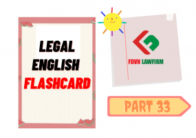 LEGAL ENGLISH FLASHCARD PART 33