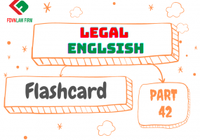 LEGAL ENGLISH FLASHCARD PART 42