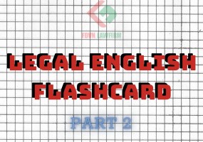 LEGAL ENGLISH FLASHCARD NO.2