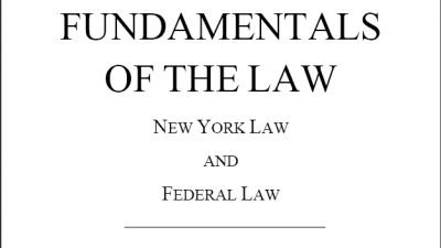 LAW 101: FUNDAMENTALS OF THE LAW BY MICHAEL MARTELLA