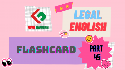 LEGAL ENGLISH FLASHCARD PART 45