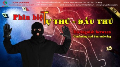 DISTINGUISH BETWEEN CONFESSING AND SURRENDERING