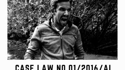 CASE LAW NO. 01/2016/AL ON THE CASE OF 