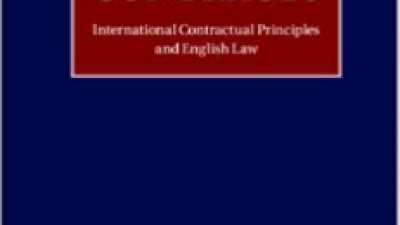VITIATION OF CONTRACTS: INTERNATIONAL CONTRACTUAL PRINCIPLES AND ENGLISH LAW – GARETH SPARK