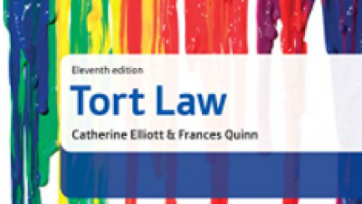 TORT LAW – CATHERINE ELLIOTT, AND FRANCES QUINN