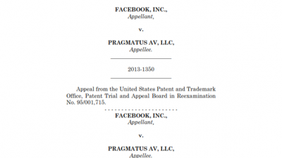 BẢN ÁN CỦA  TOÀ PHÚC THẨM KHU VỰC LIÊN BANG HOA KỲ FACEBOOK, INC., v FRAGMATUS AV, LLC