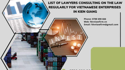 LIST OF LAWYERS CONSULTING ON THE LAW REGULARLY FOR VIETNAMESE ENTERPRISES IN KIEN GIANG