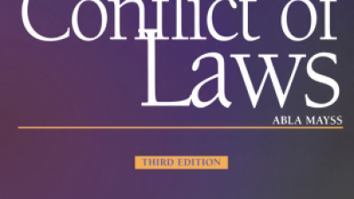 PRINCIPLES OF CONFLICT OF LAWS – ABLA MAYSS