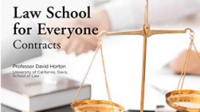 LAW SCHOOL FOR EVERYONE: CONTRACTS – DAVID HORTON 