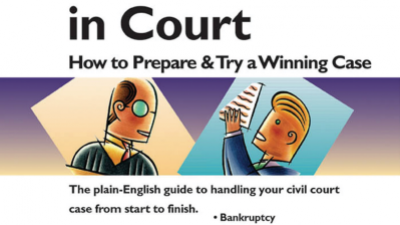 REPRESENT YOURSELF IN COURT: HOW TO PREPARE AND TRY A WINNING CASE – PAUL BERGMA, SARA J. BERMAN-BARRETT, AND LISA GUERIN