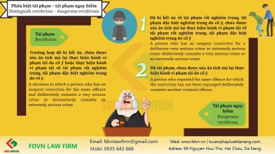 DISTINGUISH RECIDIVISM - DANGEROUS RECIDIVISM