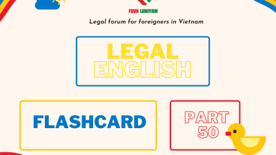 LEGAL ENGLISH FLASHCARD PART 50