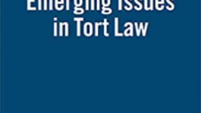 EMERGING ISSUES IN TORT LAW – BLOOMSBURY