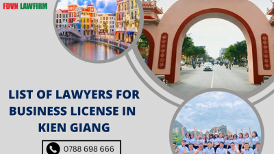 LIST OF LAWYERS FOR BUSINESS LICENSE IN KIEN GIANG