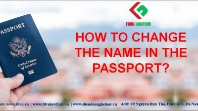 How to change the name in the passport?