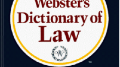 MERRIAM-WEBSTER DICTIONARY OF LAW - MERRIAM-WEBSTER