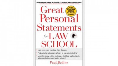 Great Personal Statements for Law School (Paul Bodine)