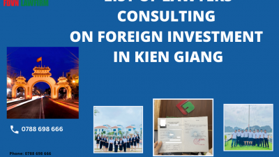 LIST OF LAWYERS CONSULTING ON FOREIGN INVESTMENT IN KIEN GIANG