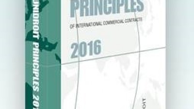UNIDROIT PRINCIPLES  OF INTERNATIONAL COMMERCIAL CONTRACTS  2016