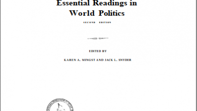 ESSENTIAL READINGS IN WORLD POLITICS (Karena.Mingst, Jack L.Snyder)  
