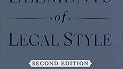 THE ELEMENTS OF LEGAL STYLE – BRYAN A. GARNER 