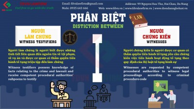 DISTICTION BETWEEN WITNESS TESTIFIERS AND WITNESSES