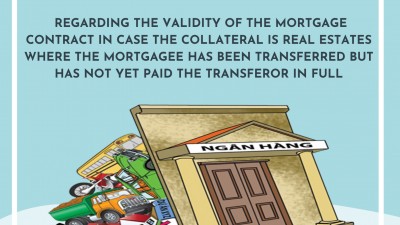 CASE LAW NO.43/2021/AL REGARDING THE VALIDITY OF THE MORTGAGE CONTRACT IN CASE THE COLLATERAL IS REAL ESTATES WHERE THE MORTGAGEE HAS BEEN TRANSFERRED BUT HAS NOT YET PAID THE TRANSFEROR IN FULL