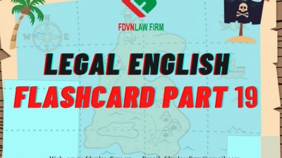LEGAL ENGLISH FLASHCARD PART 19