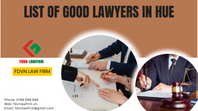 LIST OF GOOD LAWYERS IN HUE