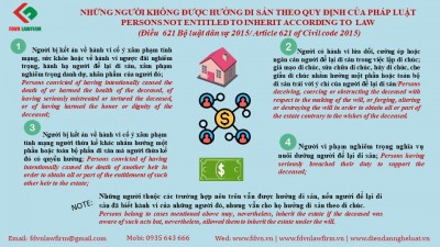 PERSON NOT ENTITLED TO INHERIT ACCORDING TO LAW