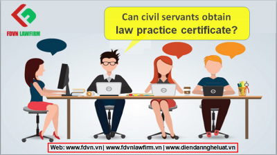 Can civil servants obtain law practice certificate?