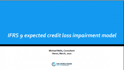 IFRS 9 expected credit loss impairment model