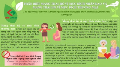 THE DIFFERENCE BETWEEN ALTRUISTIC GESTATIONAL SURROGACY AND COMMERCIAL GESTATIONAL SURROGACY 