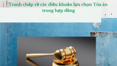 DISPUTE ON FORUM SELECTION CLAUSES ON THE AGREEMENT