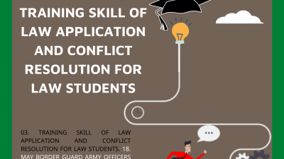 LEGAL NEWSLETTER NO. 32 - 01/2021: Training skill of law application and conflict resolution for law students