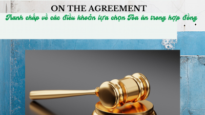 BILINGUAL JUDGMENT - DISPUTE ON FORUM SELECTION CLAUSES ON THE AGREEMENT