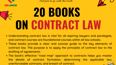 25 BOOKS ON CONTRACT LAW 
