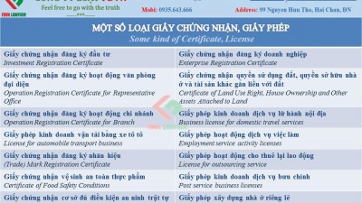 SOME KIND OF CERTIFICARE AND LICENSE