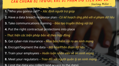 TEN THINGS: THINGS IN-HOUSE COUNSEL SHOULD BE DOING BEFORE A DATA BREACH OCCURS