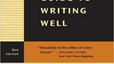 The Lawyer’s Guide To Writing Well (Tom Goldstein and Jethro K. Lieberman)