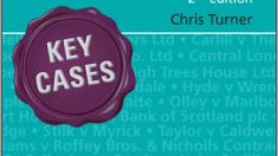 Key cases Contract law - Chris Turner