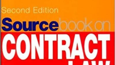 SOURCEBOOK ON CONTRACT LAW - David Oughton, Martin Davis