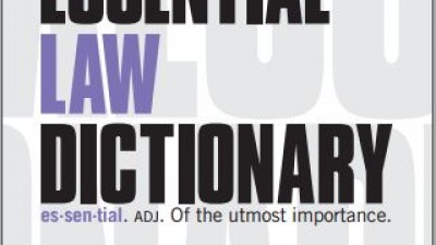 The essential Law Dictionary - Amy Blackwell 