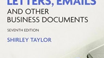 MODEL BUSINESS LETTERS, EMAILS AND OTHER BUSINESS DOCUMENTS – SHIRLEY TAYLOR