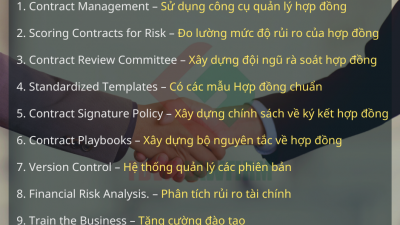 TEN THINGS: MINIMIZING RISK IN COMMERCIAL CONTRACTS